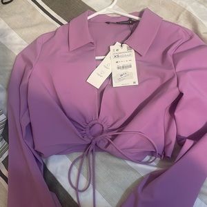 Brand new top from Zara